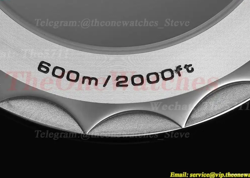 SS GDF Seamaster 600m Stk MY8215 Black SS 43mm 0409